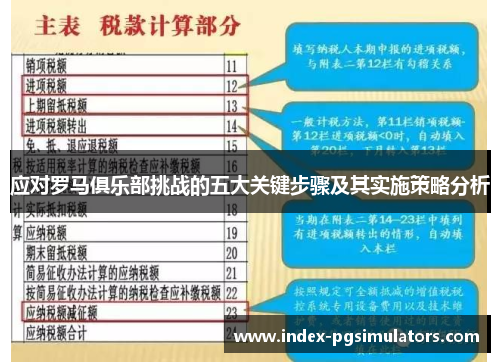 应对罗马俱乐部挑战的五大关键步骤及其实施策略分析