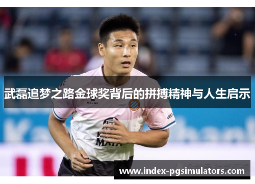 武磊追梦之路金球奖背后的拼搏精神与人生启示