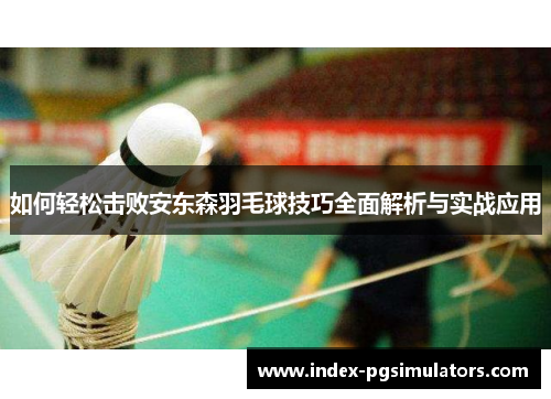 如何轻松击败安东森羽毛球技巧全面解析与实战应用