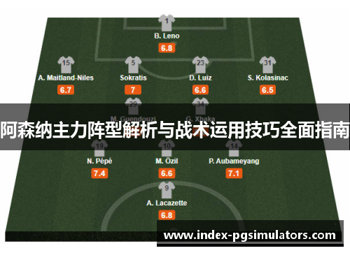 阿森纳主力阵型解析与战术运用技巧全面指南